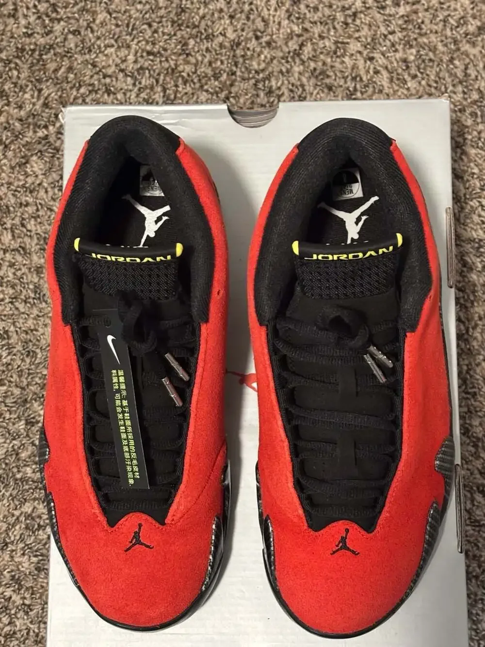 Air Jordan 14 Retro 'Ferrari' 2025 Challenge Red/Black